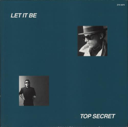 Top Secret Let It Be 12" vinyl single (12 inch record / Maxi-single) German X9112LE726092