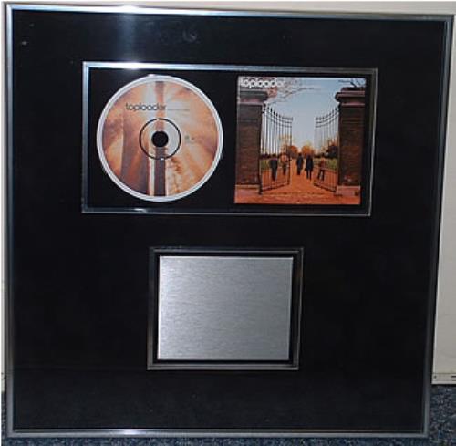 Toploader Onka's Big Moka award disc UK TPDAWON264624