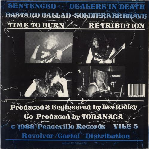 Toranaga Bastard Ballads vinyl LP album (LP record) UK VOTLPBA747236