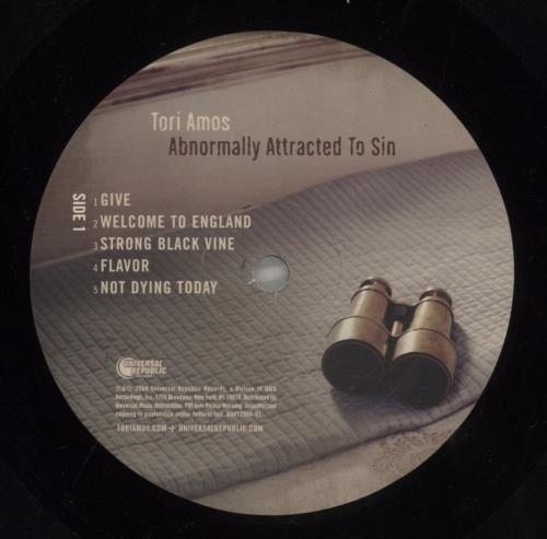 Tori Amos Abnormally Attracted To Sin 2-LP vinyl record set (Double LP Album) US TOR2LAB667264