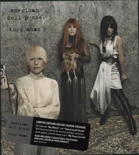 Tori Amos American Doll Posse 2-disc CD/DVD set UK TOR2DAM667170
