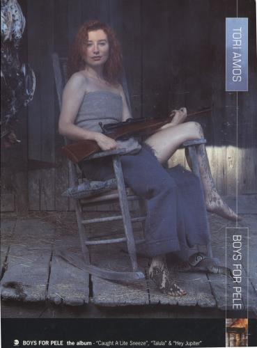 Tori Amos Boys For Pele display UK TORDIBO59312