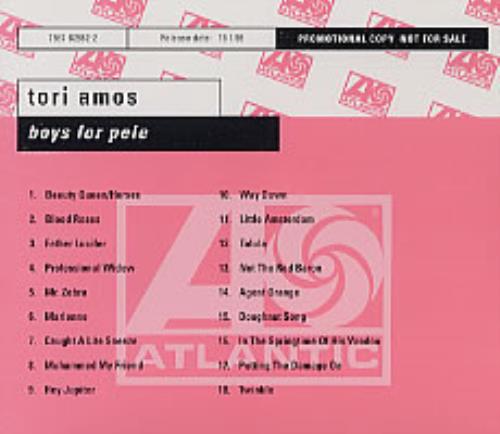 Tori Amos Boys For Pele CD album (CDLP) UK TORCDBO78343