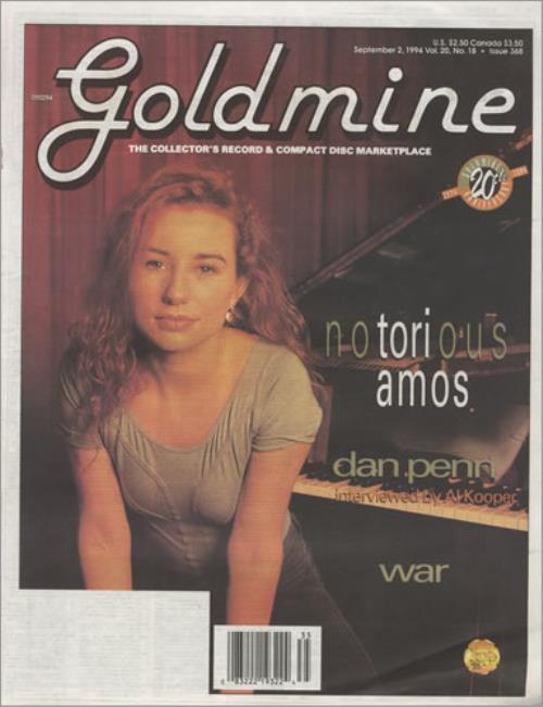 Tori Amos Goldmine - September 1994 magazine US TORMAGO402663