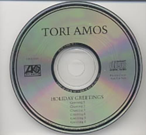 Tori Amos Holiday Greetings CD single (CD5 / 5") US TORC5HO60077