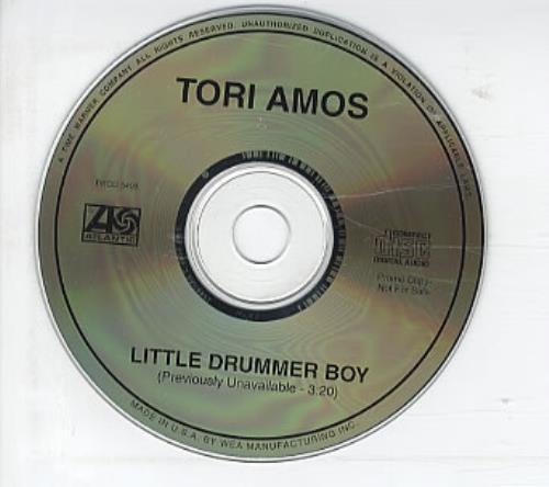 Tori Amos Little Drummer Boy CD single (CD5 / 5") US TORC5LI31907