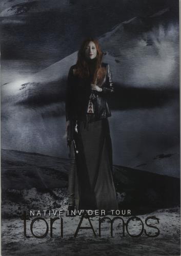 Tori Amos Native Invader Tour tour programme UK TORTRNA684325