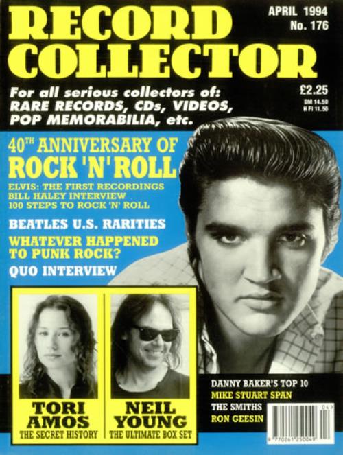 Tori Amos Record Collector - April 1994 magazine UK TORMARE456547