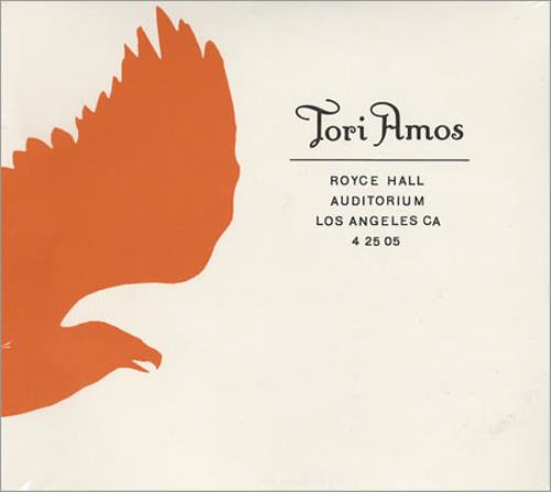 Tori Amos Royce Hall Auditorium Los Angeles, CA 4/25/05 - Sealed 2 CD album set (Double CD) UK TOR2CRO403763