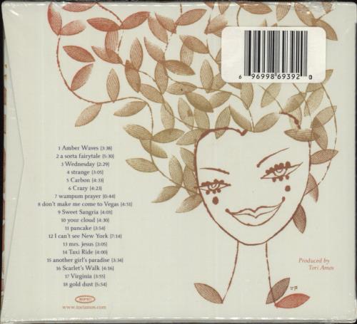 Tori Amos Scarlets Walk 2-disc CD/DVD set Taiwanese TOR2DSC228555