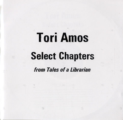 Tori Amos Select Chapters CD single (CD5 / 5") UK TORC5SE584767