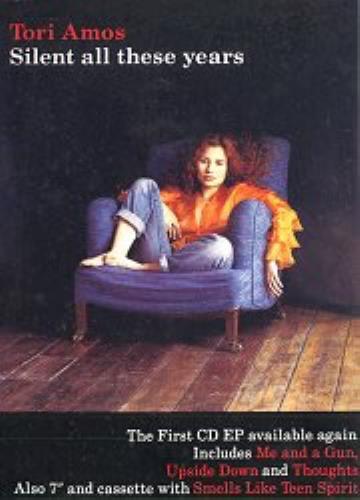 Tori Amos Silent All These Years - Armchair display UK TORDISI09635