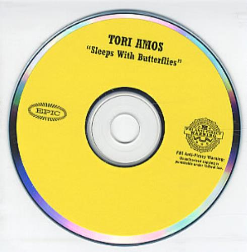Tori Amos Sleeps With Butterflies CD single (CD5 / 5") US TORC5SL317659