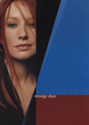 Tori Amos Strange Days - Tour Programme & Ticket tour programme UK TORTRST383286
