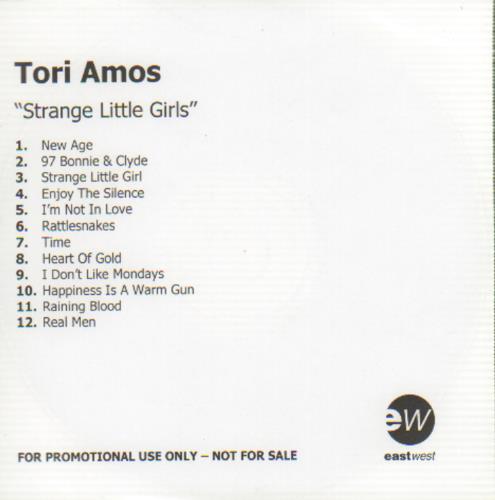 Tori Amos Strange Little Girls CD-R acetate UK TORCRST223619