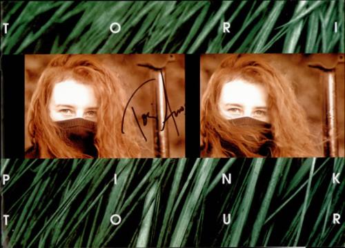 Tori Amos Under The Pink World Tour - Autographed tour programme UK TORTRUN527323