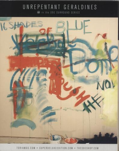 Tori Amos Unrepentant Geraldines - SDE Surround Series Blu Ray DVD UK TORBRUN876312