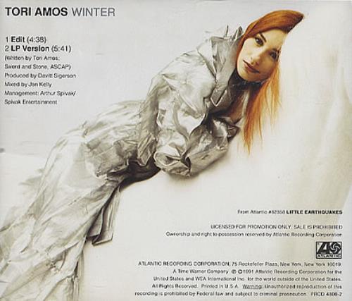 Tori Amos Winter CD single (CD5 / 5") US TORC5WI11913