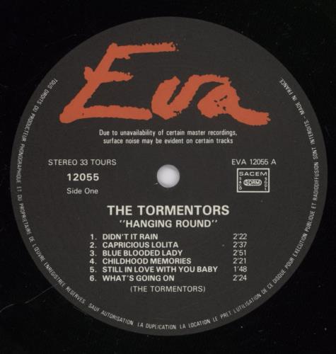 Tormentors Hanging Round vinyl LP album (LP record) French -QCLPHA891882