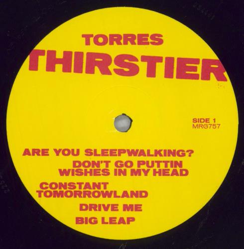 Torres Thirstier vinyl LP album (LP record) UK 27RLPTH825485