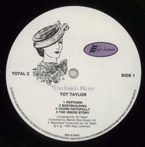 Tot Taylor The Inside Story 7" vinyl single (7 inch record / 45) French V8W07TH886543