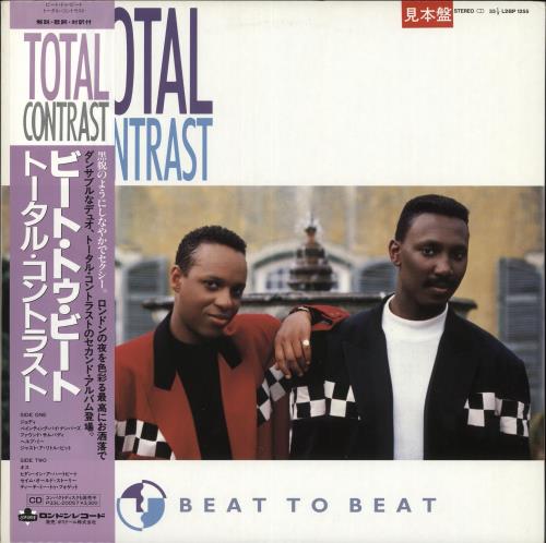 Total Contrast Beat To Beat + Obi vinyl LP album (LP record) Japanese UO3LPBE709286