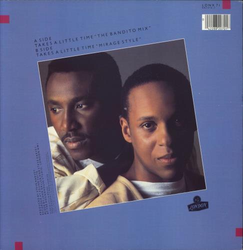 Total Contrast Takes A Little Time - Picture Sleeve 12" vinyl single (12 inch record / Maxi-single) UK UO312TA838798