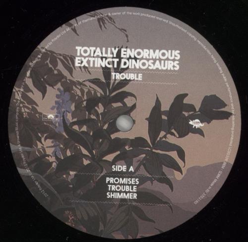 Totally Enormous Extinct Dinosaurs Trouble 2-LP vinyl record set (Double LP Album) UK X2W2LTR660015