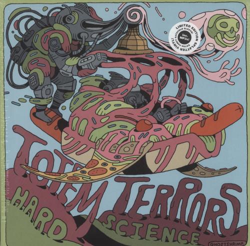 Totem Terrors Hard Science - Splatter Yellow Vinyl - Sealed vinyl LP album (LP record) UK -34LPHA887426