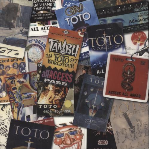 Toto 35th Anniversary Tour tour programme UK TOTTRTH886393