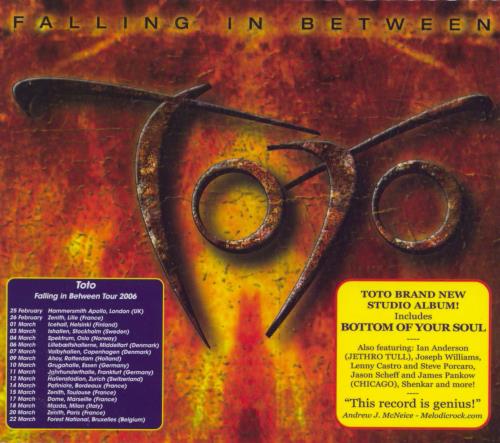 Toto Falling In Between + Slipcase CD album (CDLP) Italian TOTCDFA791435