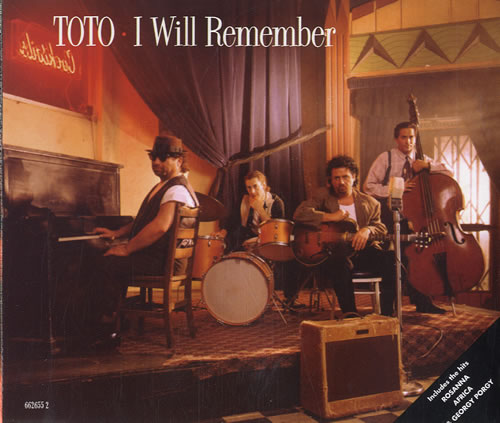 Toto I Will Remember CD single (CD5 / 5") Austrian TOTC5IW108122