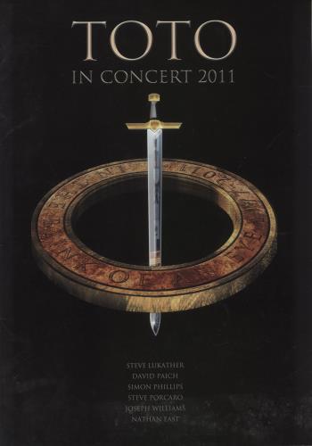 Toto In Concert tour programme Japanese TOTTRIN886391