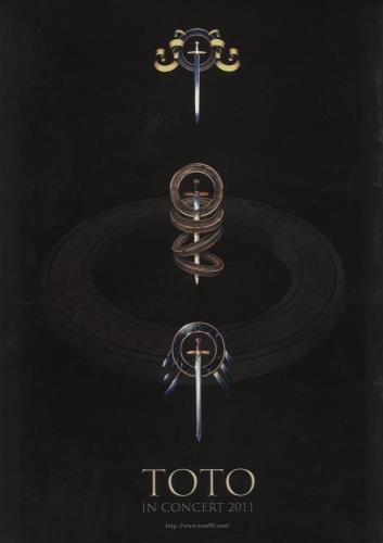 Toto In Concert tour programme Japanese TOTTRIN886391