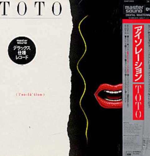 Toto Isolation - Hype Stickered Sleeve vinyl LP album (LP record) Japanese TOTLPIS227763