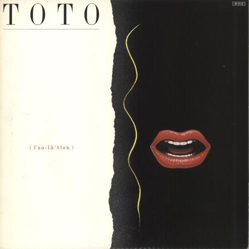 Toto Isolation vinyl LP album (LP record) Japanese TOTLPIS710916
