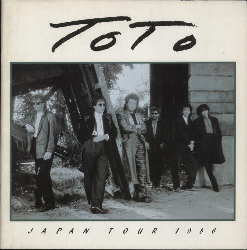 Toto Japan Tour 1986 tour programme Japanese TOTTRJA886381