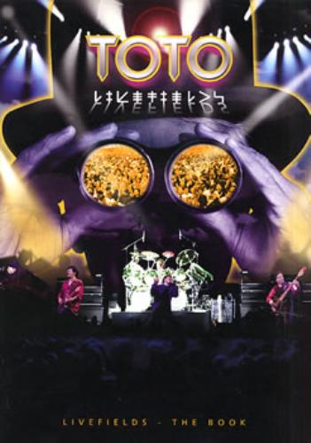 Toto Livefields - The Book tour programme UK TOTTRLI313214