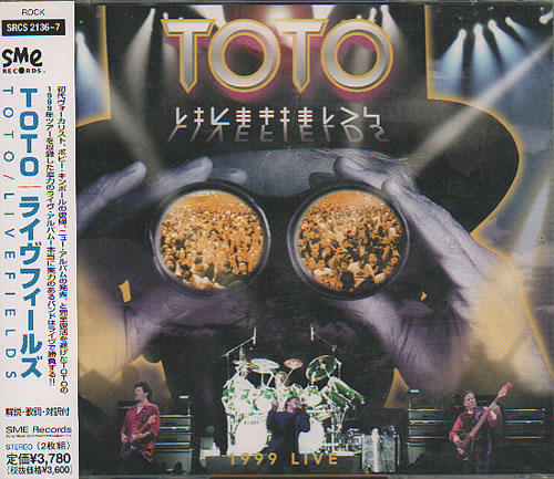 Toto Livefields 2 CD album set (Double CD) Japanese TOT2CLI211370