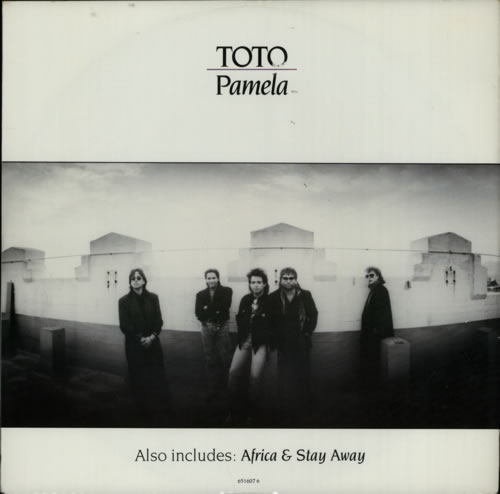 Toto Pamela 12" vinyl single (12 inch record / Maxi-single) UK TOT12PA49545