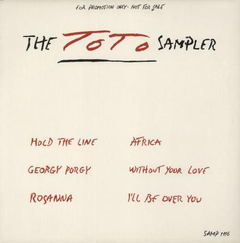 Toto The Toto Sampler vinyl LP album (LP record) Dutch TOTLPTH16491