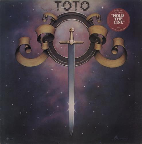 Toto Toto - Stickered Sleeve vinyl LP album (LP record) UK TOTLPTO747763