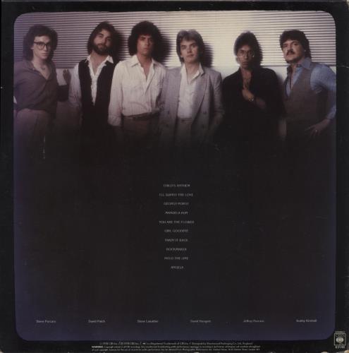 Toto Toto vinyl LP album (LP record) UK TOTLPTO287034