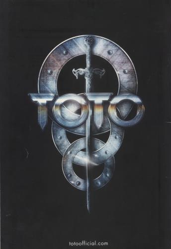 Toto XIV Tour tour programme UK TOTTRXI886397