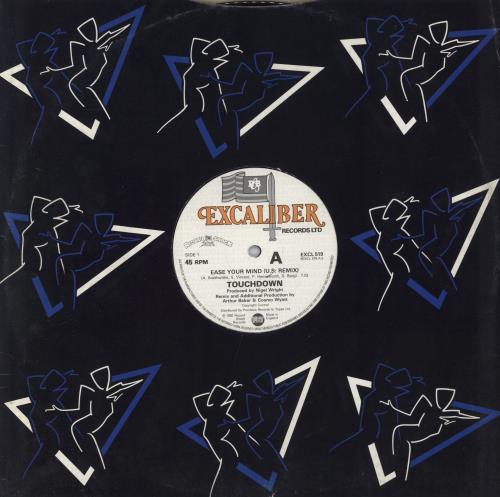 Touchdown Ease Your Mind 12" vinyl single (12 inch record / Maxi-single) UK 1O212EA811733