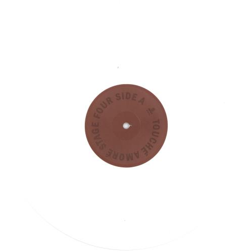 Touche Amore Stage Four - White Vinyl vinyl LP album (LP record) US V4ULPST810062