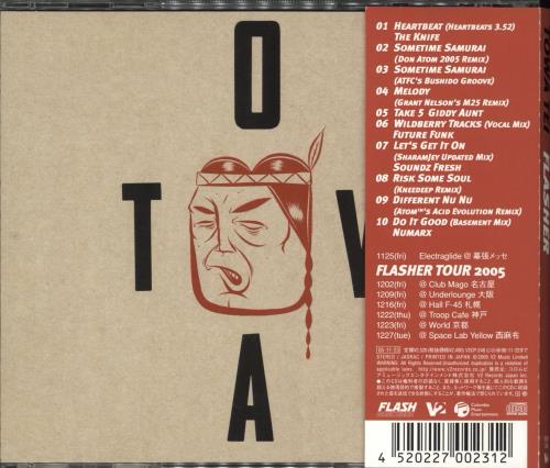 Towa Tei Flasher CD album (CDLP) Japanese TWACDFL710972