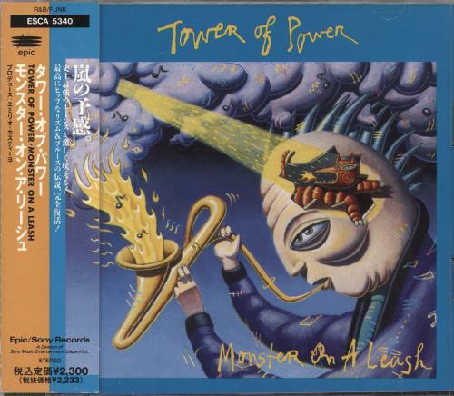 Tower Of Power Monster On A Leash CD album (CDLP) Japanese TO8CDMO718702