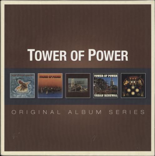 Tower Of Power Original Album Series 5-CD album set UK TO85COR808302