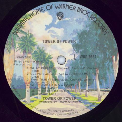 Tower Of Power Tower Of Power vinyl LP album (LP record) New Zealand TO8LPTO782201